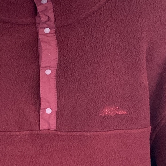 L.L. Bean 1/4 Snap Pullover.  XXL - Picture 4 of 9